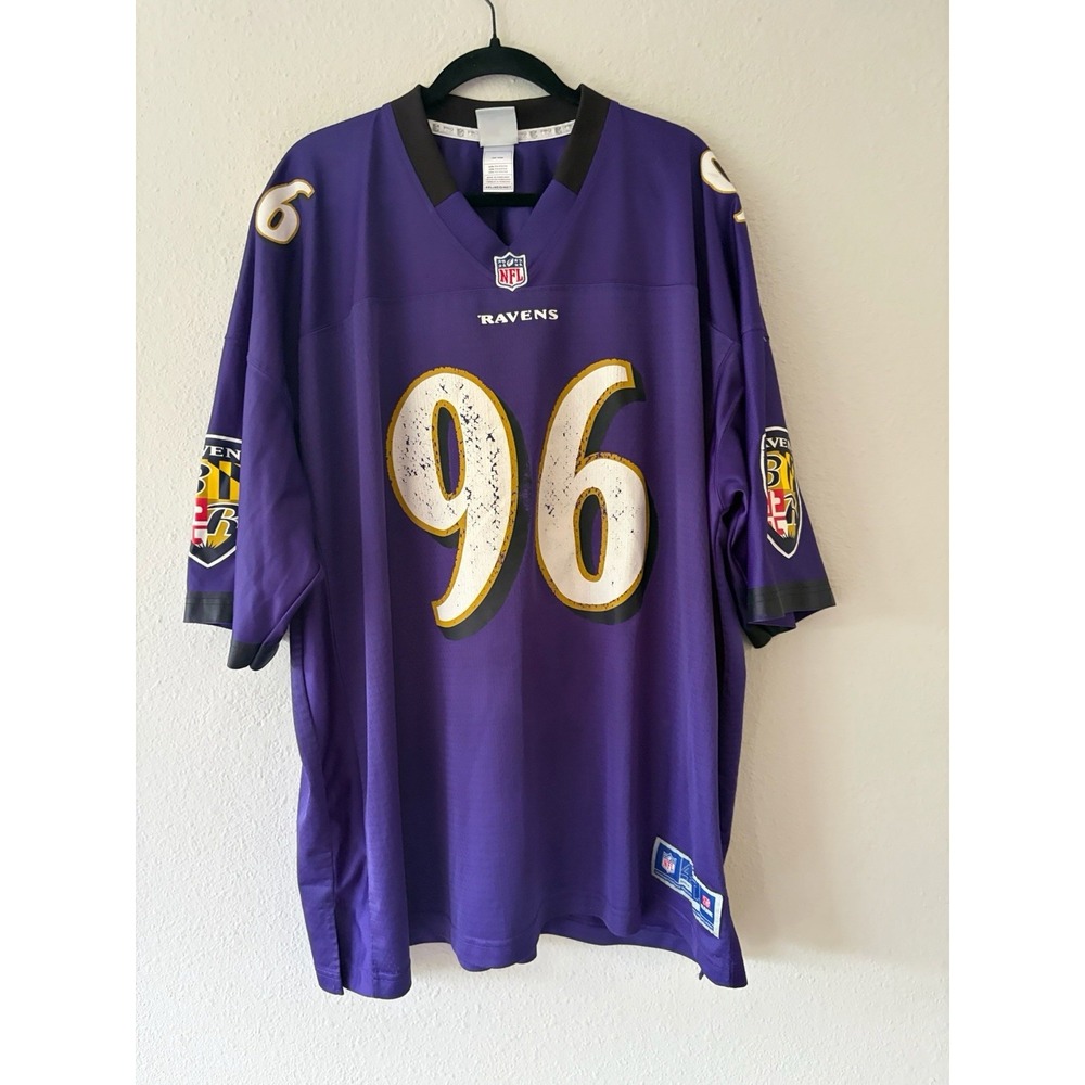 Vintage NFL Pro Line Baltimore Ravens Ma'ake Kemoeatu Jersey Size 4XL